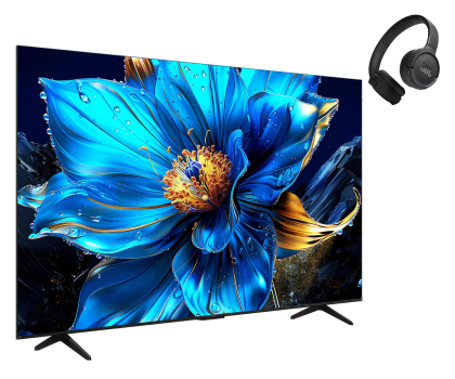 Telewizor 43" TCL 43P7K 43" 4K QLED Google TV + Tune 520BT Czarny